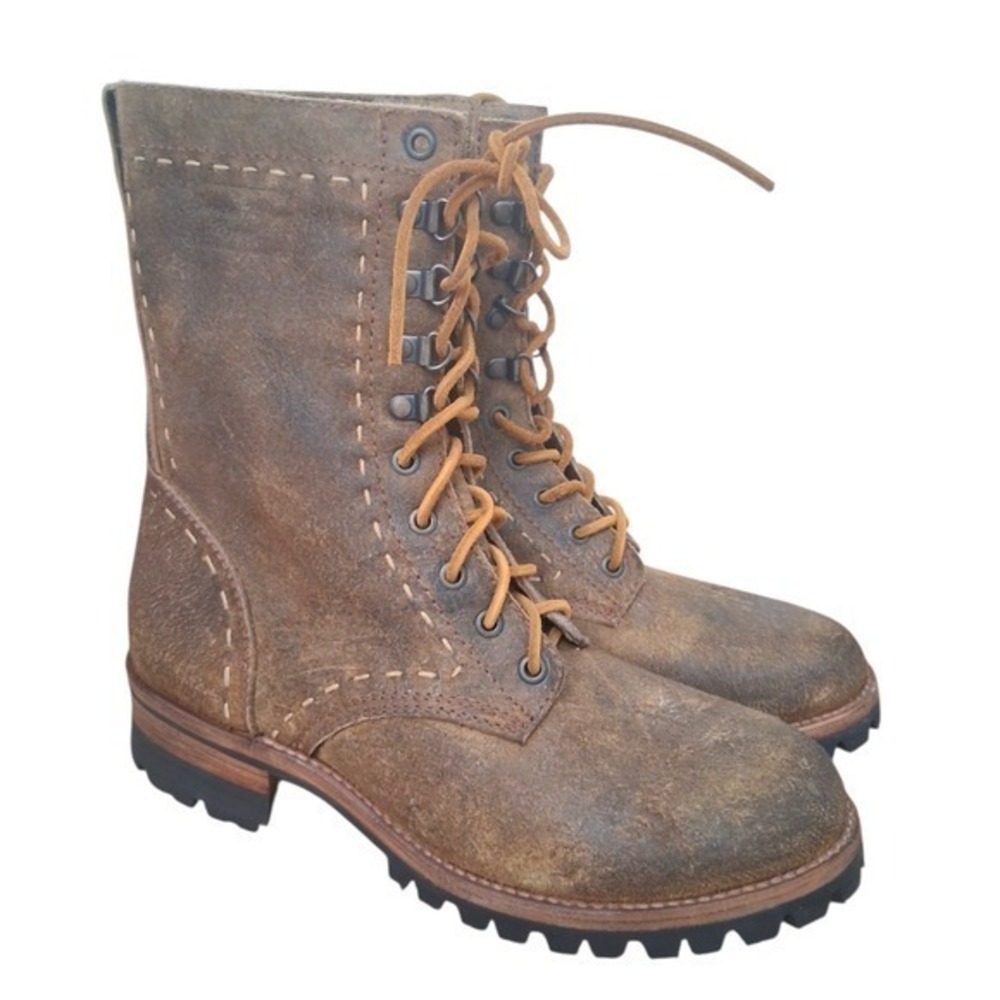 Bed Stu Santa Rosa Vibram Mens 11 Distressed Work Grunge Western Steampunk Boots